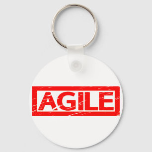 Porte-clés Timbre Agile