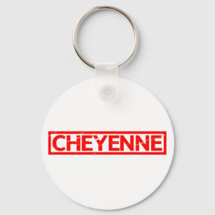 Porte-clés Timbre de Cheyenne