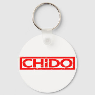 Porte-clés Timbre de chido