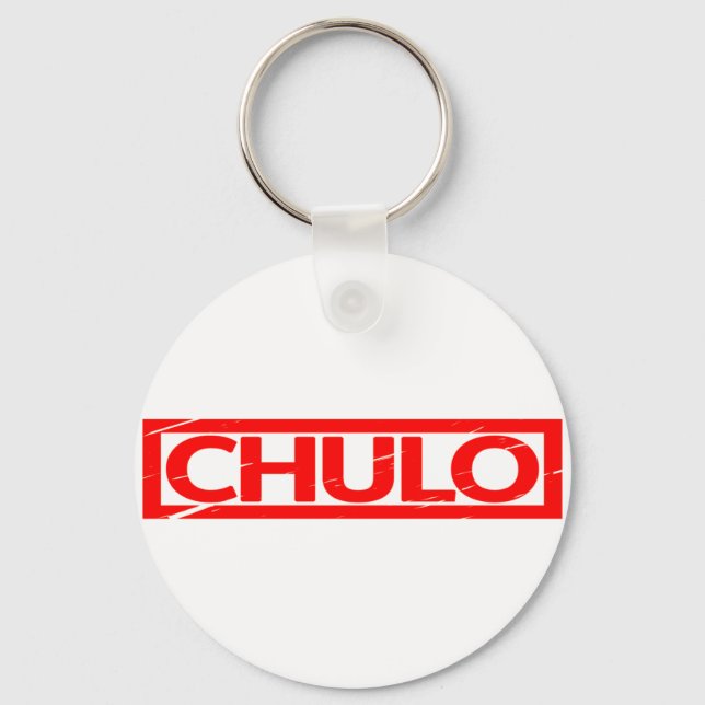 Porte-clés Timbre de chulo (Recto)