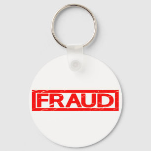 Porte-clés Timbre de fraude