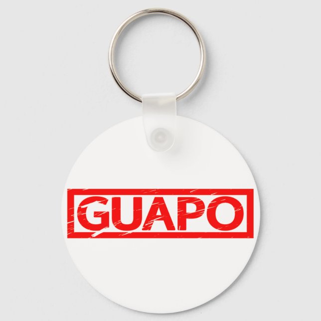 Porte-clés Timbre de Guapo (Recto)