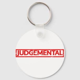 Porte-clés Timbre de jugement