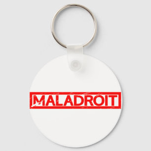 Porte-clés Timbre de Maladroit