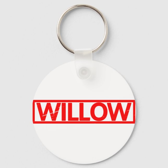 Porte-clés Timbre de saule (Recto)