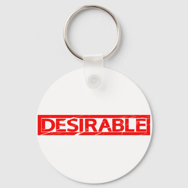 Porte-clés Timbre désirable (Recto)