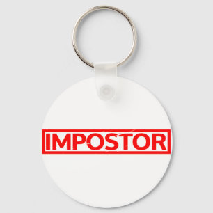 Porte-clés Timbre d'imposteur