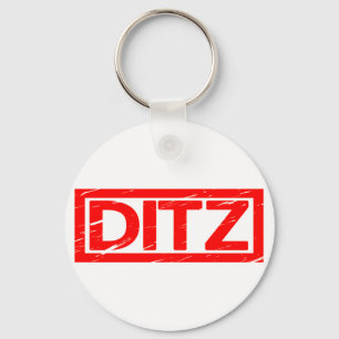 Porte-clés Timbre Ditz