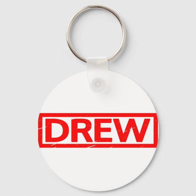 Porte-clés Timbre Drew (Recto)