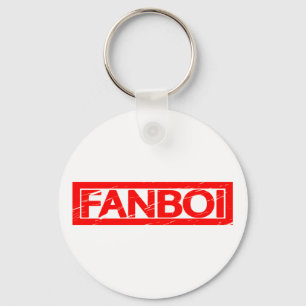 Porte-clés Timbre Fanboi