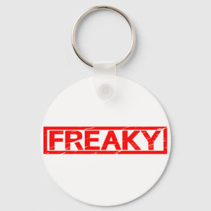 Porte-clés Timbre Freaky