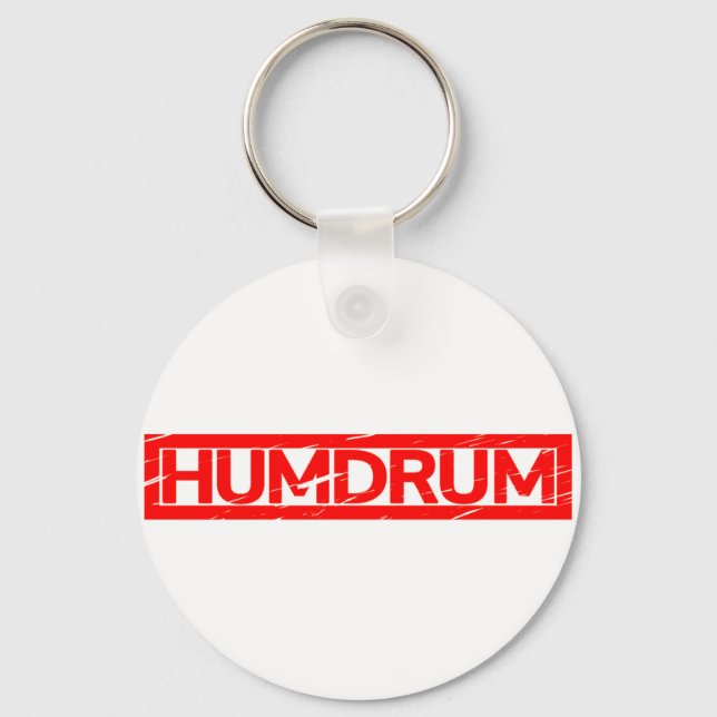 Porte-clés Timbre Humdrum (Recto)