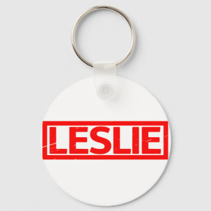 Porte-clés Timbre Leslie
