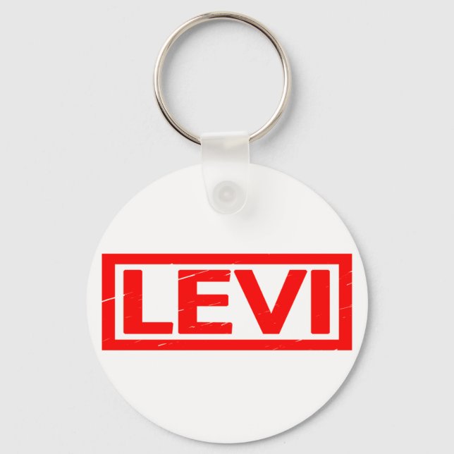 Porte-clés Timbre Levi (Recto)
