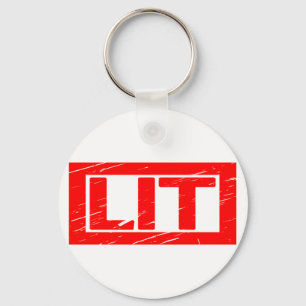 Porte-clés Timbre Lit