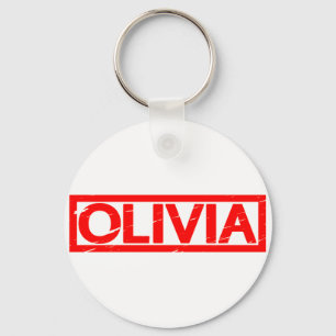 Porte-clés Timbre Olivia