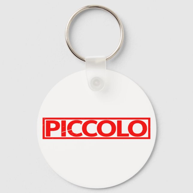 Porte-clés Timbre Piccolo (Recto)