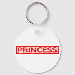 Porte-clés Timbre Princesse
