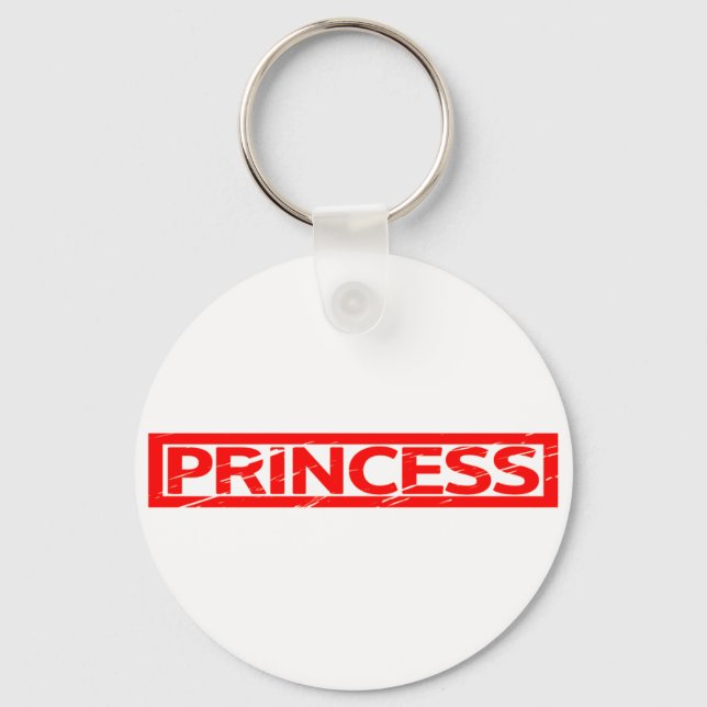 Porte-clés Timbre Princesse (Recto)