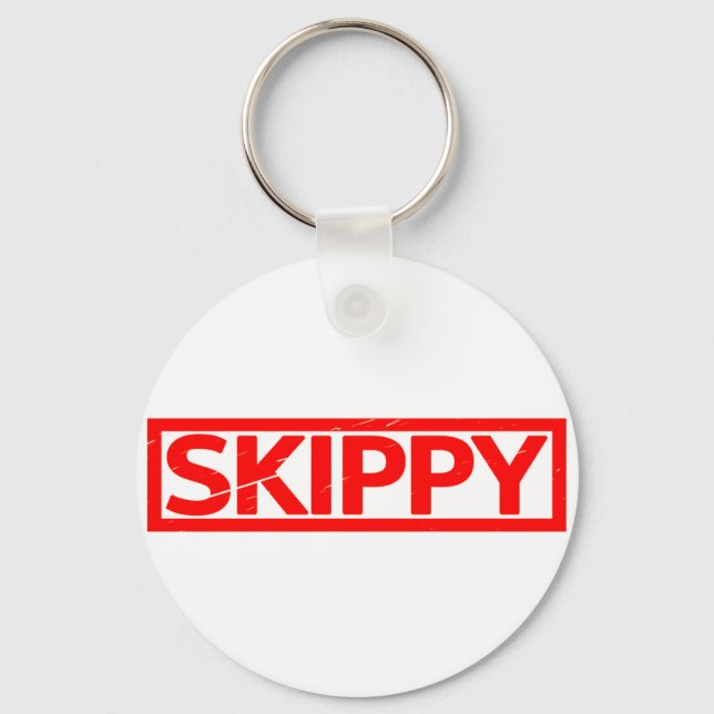 Porte-clés Timbre Skippy (Recto)