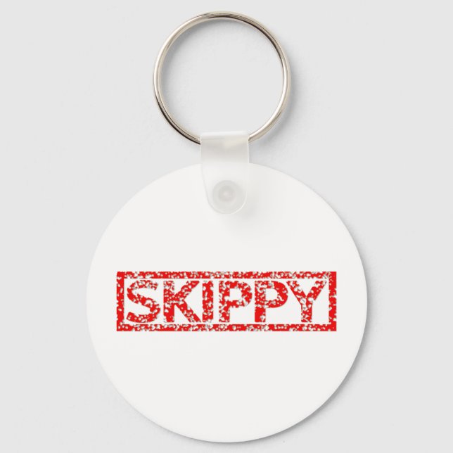 Porte-clés Timbre Skippy (Recto)