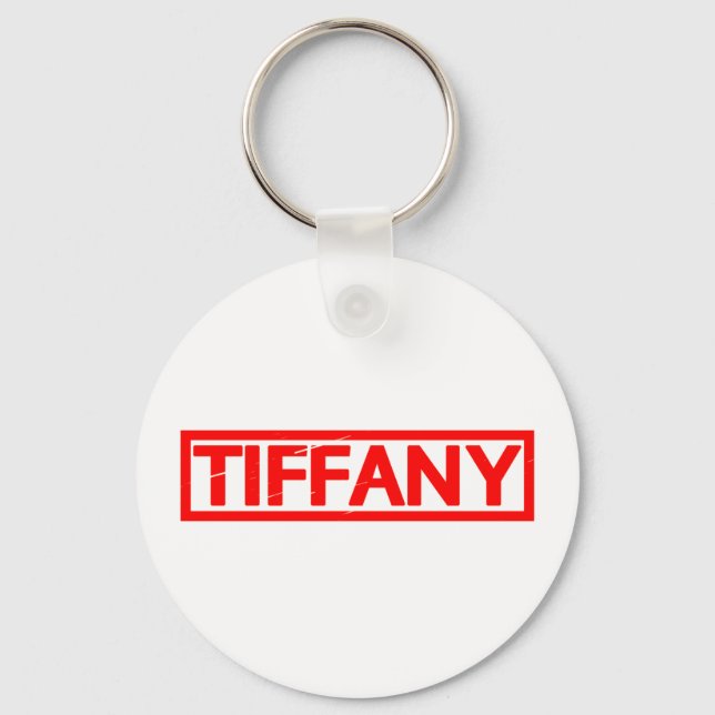 Porte-clés Timbre Tiffany (Recto)