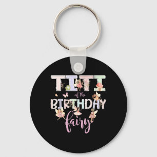 Porte-clés Titi de la Fée d'anniversaire Fille d'anniversaire