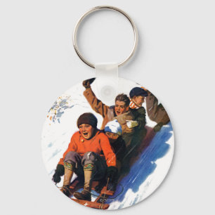 Porte-clés Tobagganing