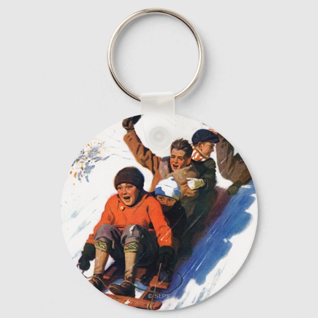 Porte-clés Tobagganing (Recto)