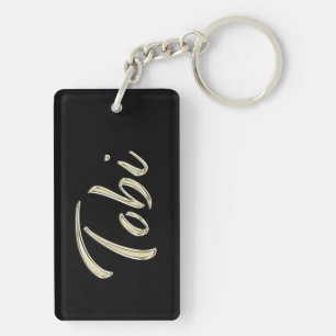 Porte-clés Tobi en whitegold