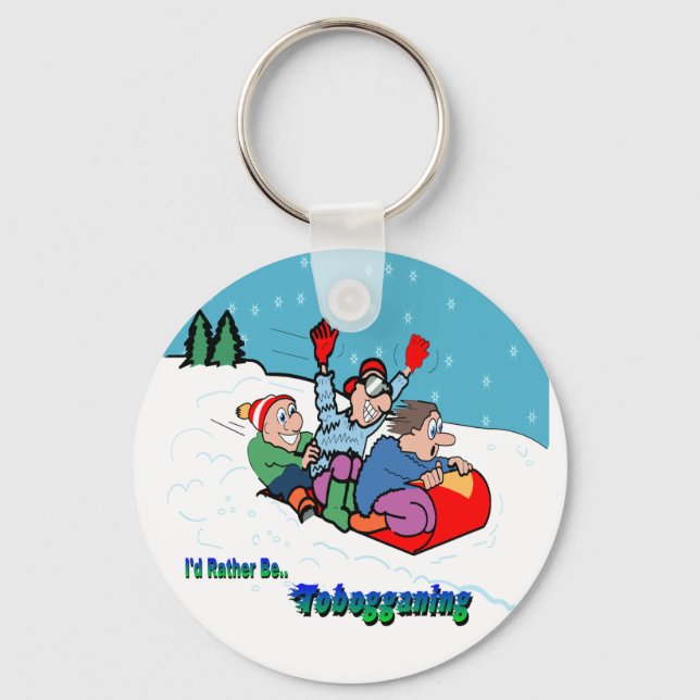Porte-clés Tobogganing (Recto)