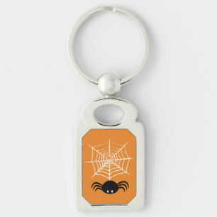 Porte-clés Toile d'araignée Halloween