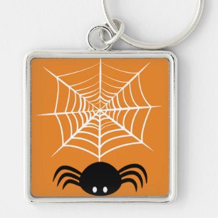 Porte-clés Toile d'araignée Halloween
