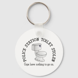 Porte-clés Toilette volée