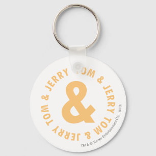 Porte-clés Tom and Jerry Round Logo 6