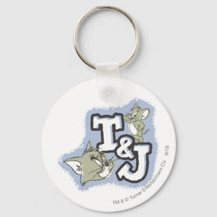 Porte-clés Tom and Jerry T&J Logo