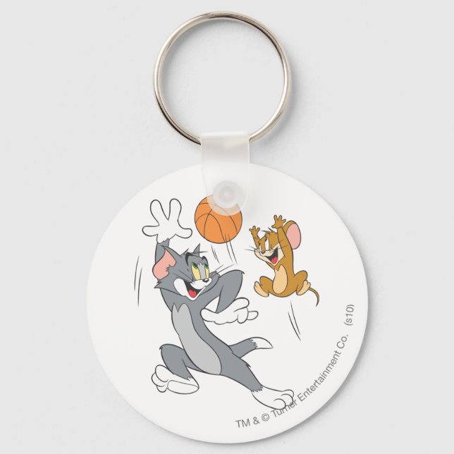 Porte-clés Tom et Jerry Basketball 1 (Recto)