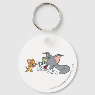Porte-clés Tom et Jerry font des visages