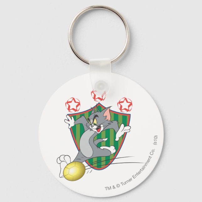 Porte-clés Tom et Jerry Soccer (Football) 9 (Recto)