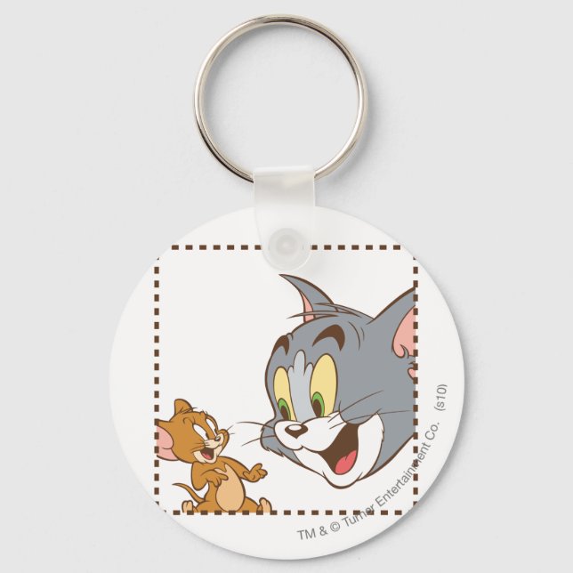 Porte-clés Tom et Jerry Stamp (Recto)
