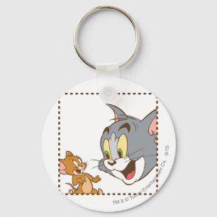 Porte-clés Tom et timbre de Jerry