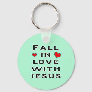 Porte-clés Tomber en amour avec Jésus