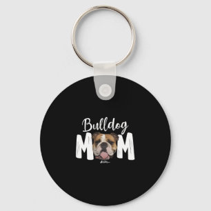 Porte-clés Top anglais Bulldog Mom