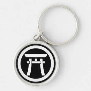 Porte-clés Torii en cercle