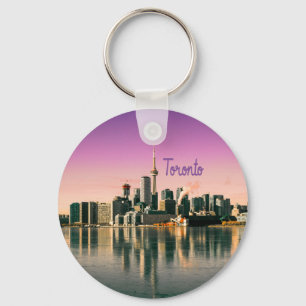 Porte-clés Toronto Capital Ontario Canada City Skyline
