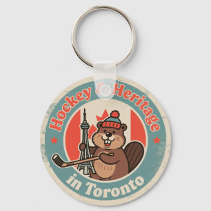 Porte-clés Toronto Hockey & Patrimoine Rétro