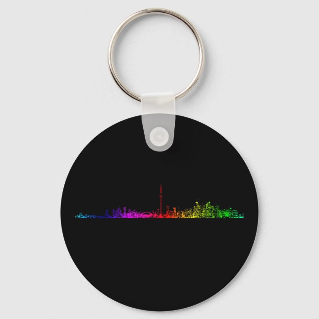 Porte-clés Toronto Rainbow (Recto)
