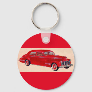 Porte-clés torpille rouge de Pontiac
