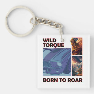 Porte-clés Torque sauvage - Né à Roar