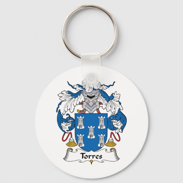 Porte-clés Torres Family Crest (Recto)
